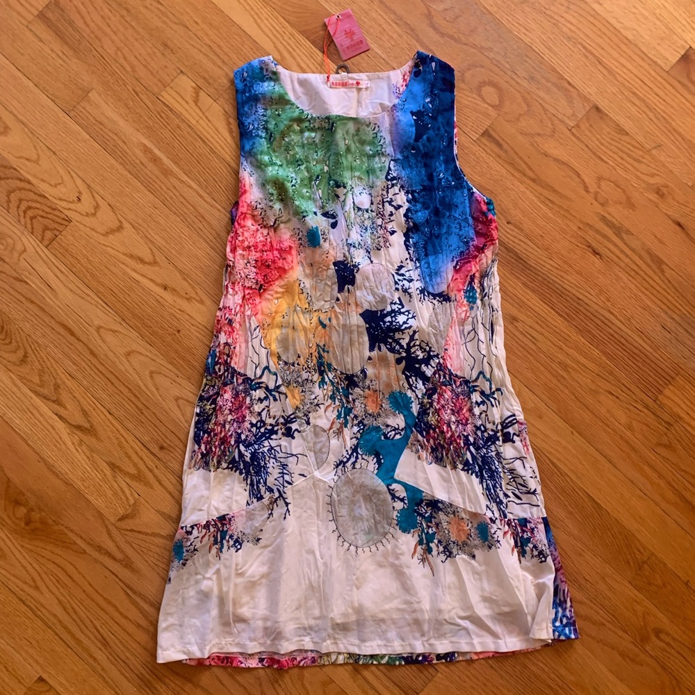 Beautiful multicolor European dress